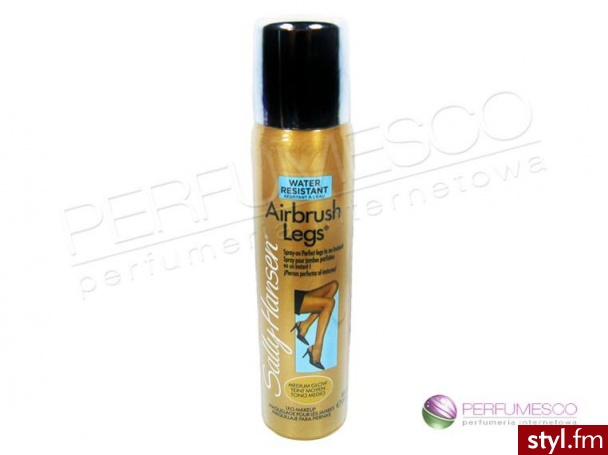 Sally Hansen Airbrush Legs rajstopy w sprayu 02 Medium Glow 85 g - Rajstopy Bielizna Moda