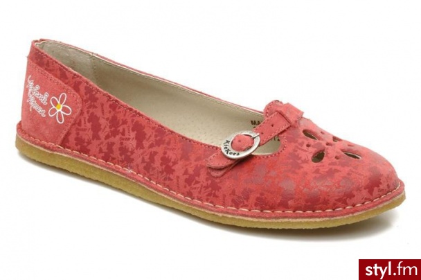 Kickers BALERINKI KICK BAL DISNEY BY KICKERS (Różowy) - Balerinki Buty Moda