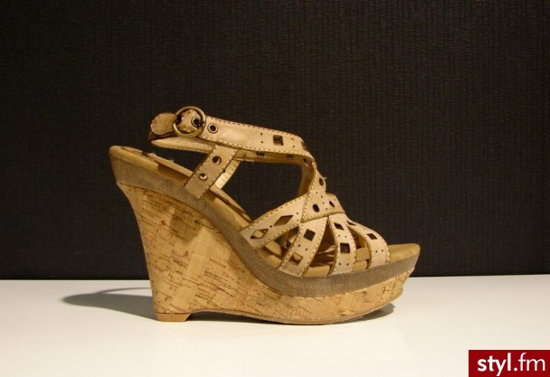 koturny fama, 13cm - Sandały Buty Moda