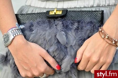 ASOS shoes, Aldo feather handbag, H&M skirt, H&M top. - Moda uliczna Inne Moda