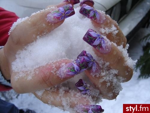Autor: zakrecona zima. Autor: <b>zakrecona</b><br /> - Paznokcie