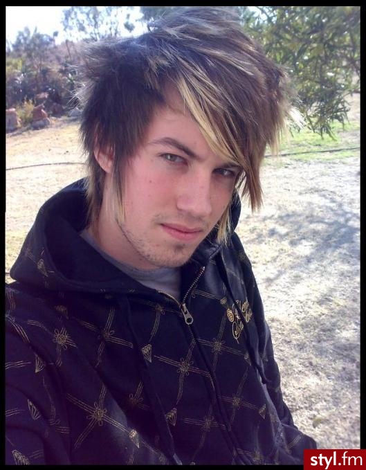 EMO Alternatywne Średnie Fryzury