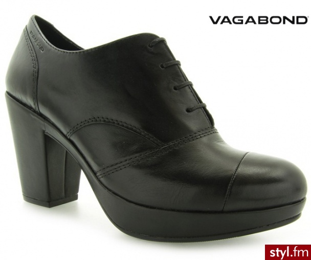 Vagabond BOTKI VARLYN BLACK - Botki Buty Moda