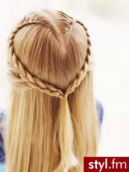 Blond Warkocze Proste Na co dzień Długie Fryzury