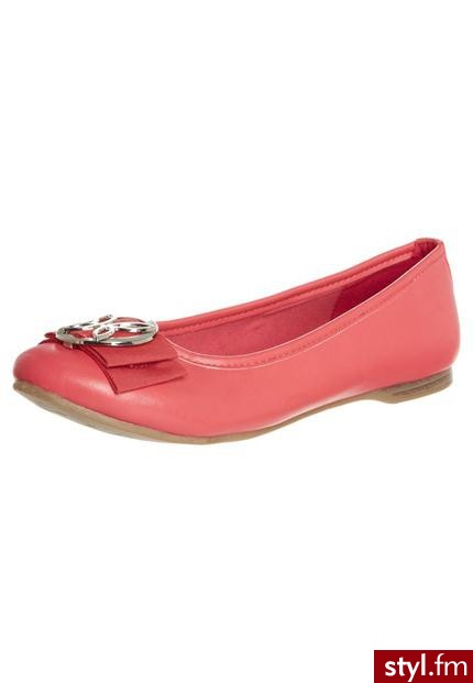 Anna Field Baleriny czerwony - Balerinki Buty Moda