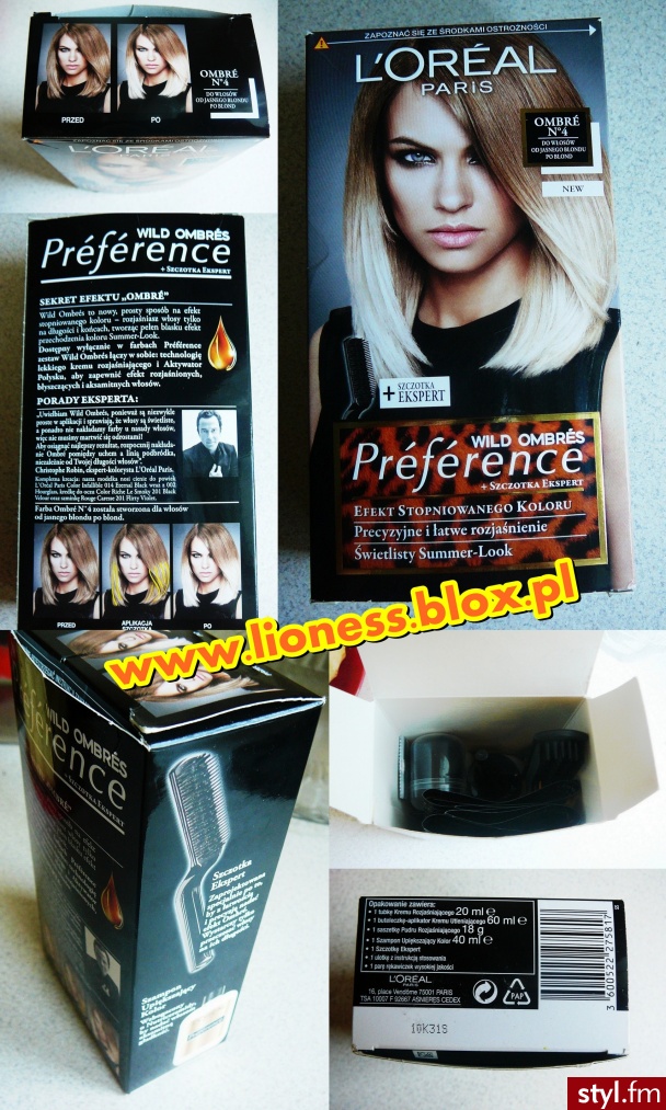 Ombre Hair farbą L'Oreal moje pierwsze wrażenia   zdjęcia jak i plusy i minusy znajdziecie...we FILMIKU: http://www.youtube.com/watch?v=rn_3eH1hawM jak NOTCE NA BLOGU: http://lioness.blox.pl/2013/08/Moje-Ombre-Hair-z-farba-Loreal.html - Kosmetyki