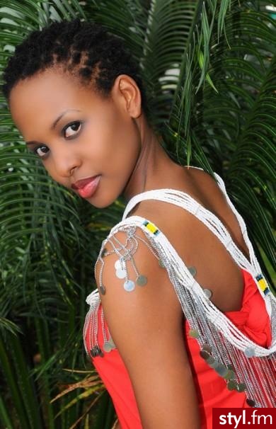 Hellen Dausen miss tanzania 2010 - Krótkie Fryzury