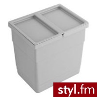 Villeroy&Boch LIFETIME, Kosz na odpadki, 280 x 275 x 210 mm B0000600 - Bransoletki Biżuteria Moda