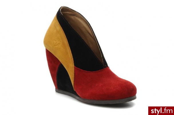 Fly London PÓŁBUTY I BOTKI BINK BY FLY LONDON (Multikolor) - Botki Buty Moda