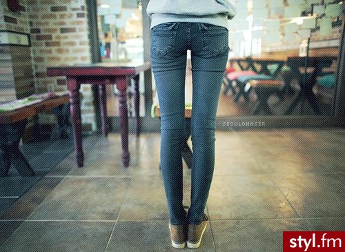 Jeansy Spodnie Moda