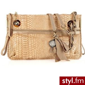 Lanvin Amalia Medium python shoulder bag - Polyvore. Pobrano ze strony: http://www.polyvore.com/lanvin_amalia_medium_python_shoulder/thing?id=29819030 - Pozostałe Torebki Moda