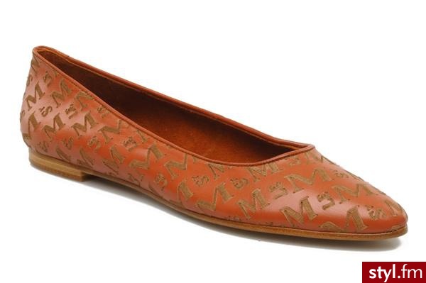 Le Mont St Michel BALERINKI G2 TOILE W BY LE MONT ST MICHEL (Brązowy) - Balerinki Buty Moda