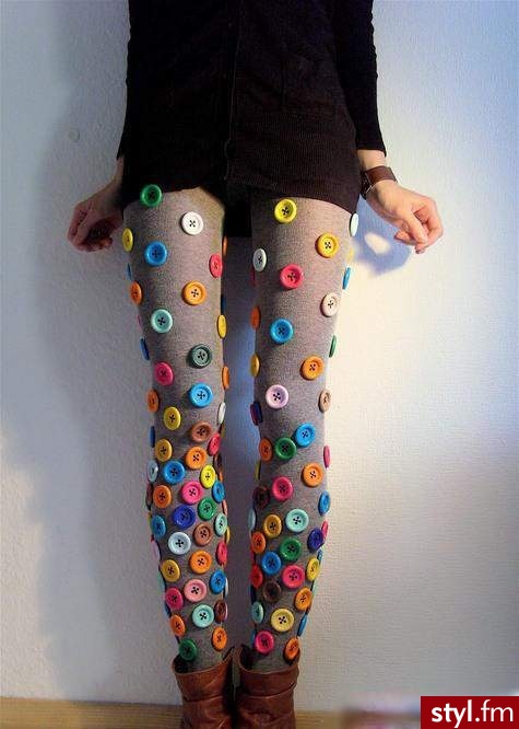 Leginsy Spodnie Moda