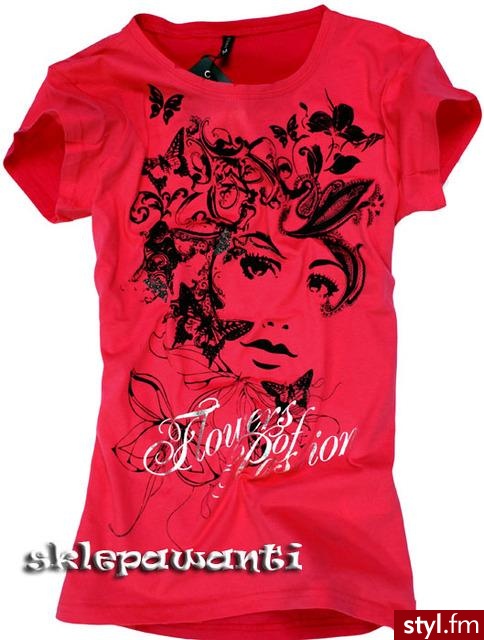 czerwona bluzka 
Cena:39.90 - Pozostałe Ciuchy Moda
