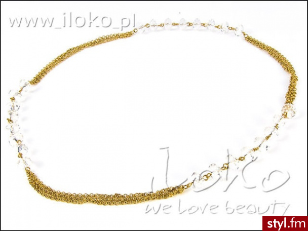 Iloko NASzYJNIK BOHO KRYSzTAłKI N1-074 - Naszyjniki Biżuteria Moda