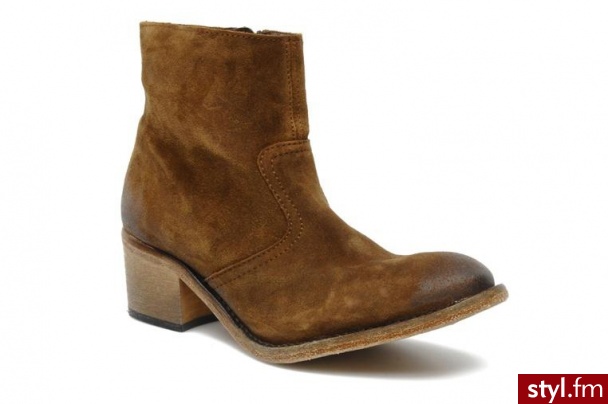 Buffalo PÓŁBUTY I BOTKI BAHIA BY BUFFALO (Brązowy) - Botki Buty Moda