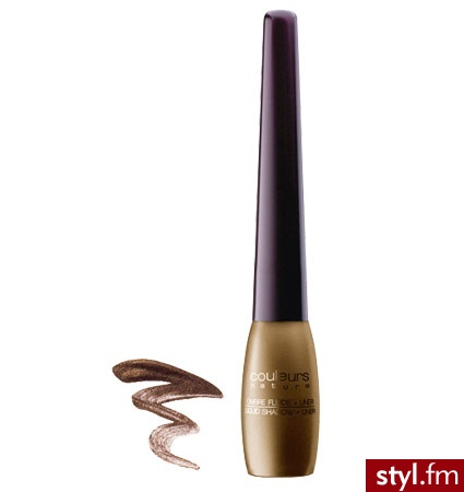 Yves Rocher Cień w płynie + eye liner - Dzienne Makijaże