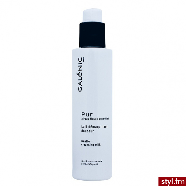 GALENIC PUR Mleczko do demakijażu jedwabiste delikatne wyciąg z nostrzyka 200 ml - Emu Buty Moda