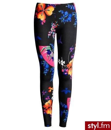 Versace dla H&M 129,90zł LEGGINSY - Pozostałe Ciuchy Moda