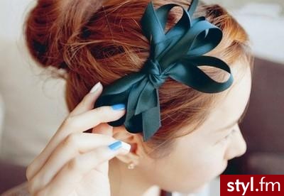 Kolorowe Kok Proste Na co dzień Średnie Fryzury