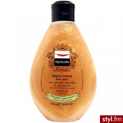 AQUOLINA Royal body cream balsam do ciała Wanilia i Jasmin  /  Vanilla and Jasmine 250 ml - Body Bielizna Moda