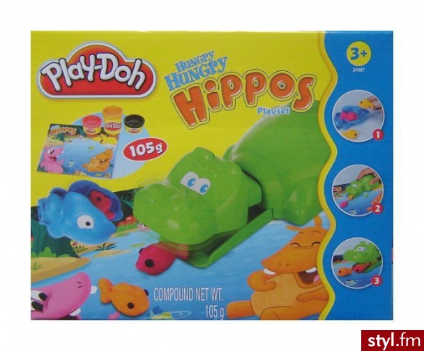 Ciastolina Play-Doh Hippos - Dziecko