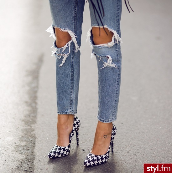 Jeansy Spodnie Moda
