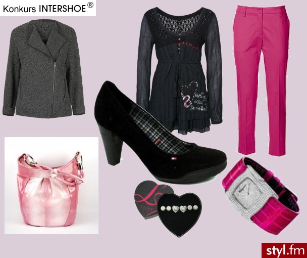 "Pink&Grey&Black" - Konkurs - Intershoe Styler