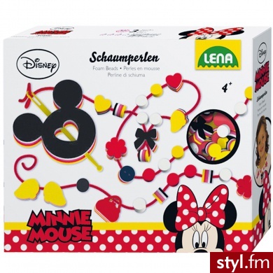 Lena Disney Korale Piankowe Myszka Minnie 42028 - Korale Biżuteria Moda