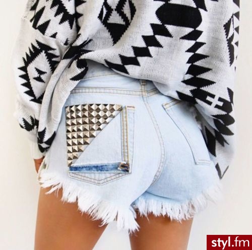 Szorty Spodnie Moda
