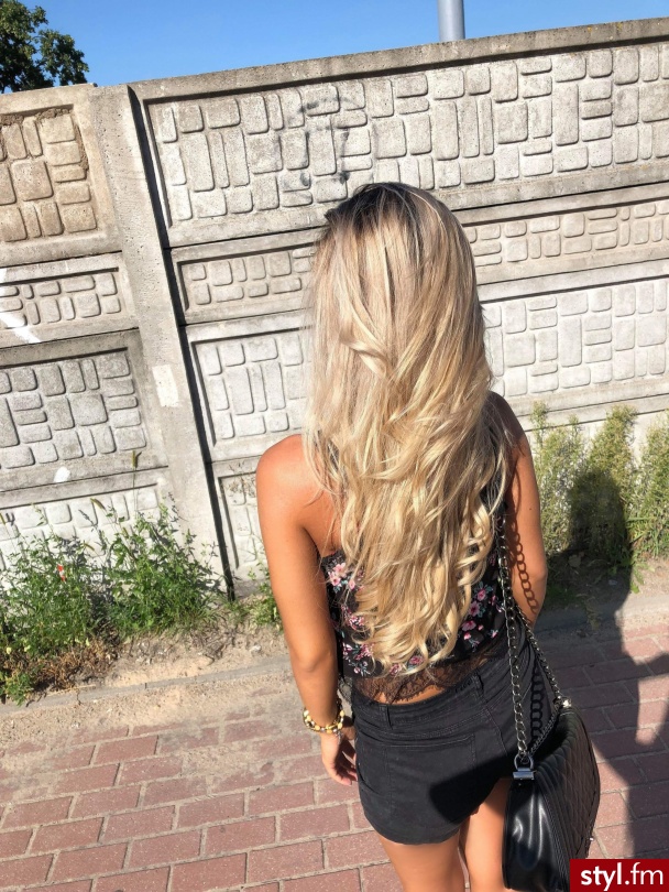 Moje  Włosy  - Blond Rozpuszczone Kręcone Na co dzień Długie Fryzury