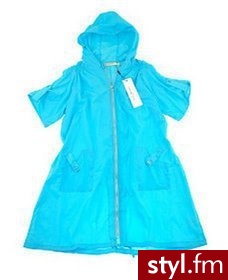 Studio lekki niebieski letni płaszcz/wiatrówka r. 48 (5904378156497) - Płaszcze Okrycia Moda