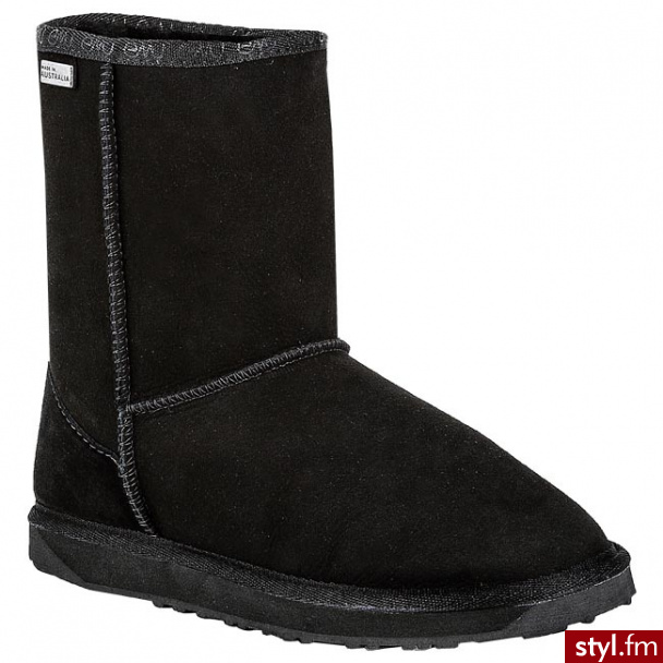 Kozaki EMU Australia - Platinum Stinger Lo MP10002 Black / Noir - Emu Buty Moda