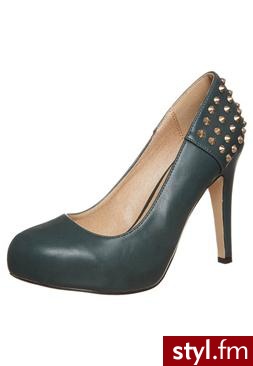 Even&Odd Szpilki zielony (12033L-7) - Szpilki Buty Moda