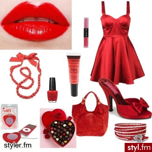 Tak walentynkowo xD ;D. Czerwono mi ;D - Styler