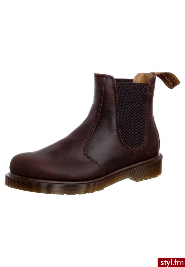 Dr. Martens CHELSEA Botki & botki do kostki brązowy - Botki Buty Moda