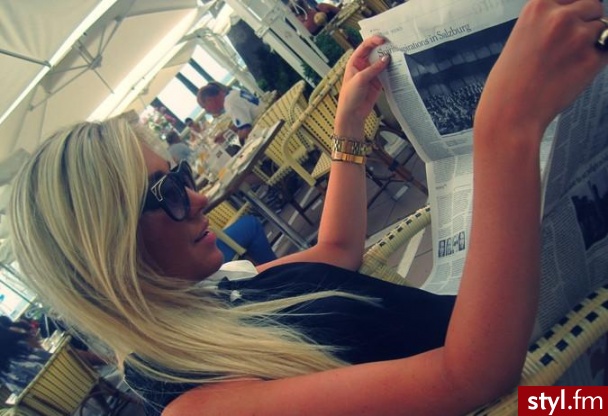 Blond Rozpuszczone Proste Na co dzień Długie Fryzury