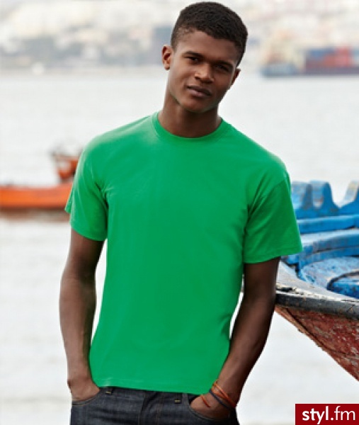 Fruit Of The Loom Męski T-shirt Screen Stars kolor biały - Sportowe Buty Moda