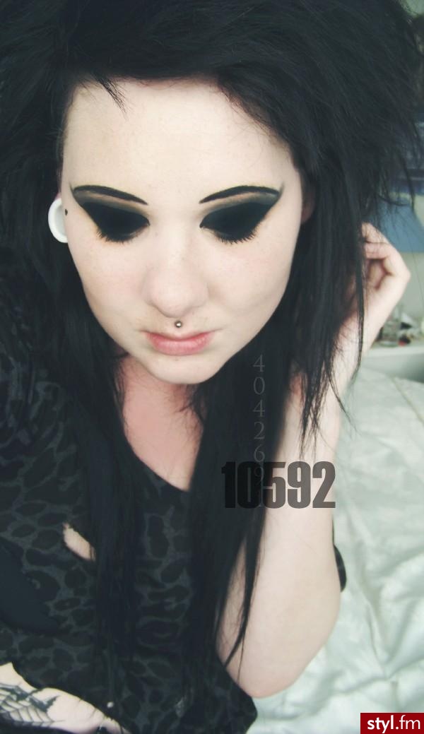 EMO Alternatywne Średnie Fryzury