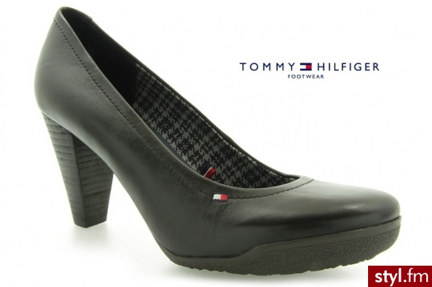 Tommy Hilfiger LINDSAY 1B BLACK - Sportowe Buty Moda