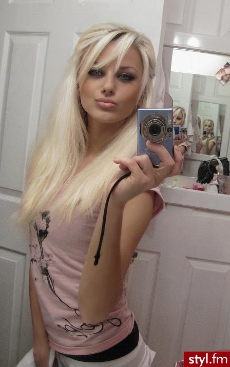 Średnie Fryzury