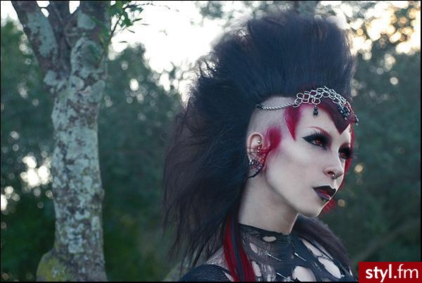 Punk Rock Alternatywne Średnie Fryzury