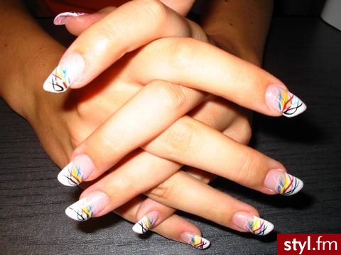 Autor: Minia kolorowe zawijasy. Autor: <b>Minia</b><br /> - Paznokcie