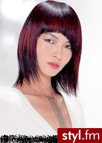 Średnie Fryzury