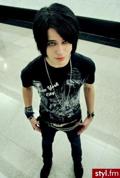 EMO Alternatywne Średnie Fryzury