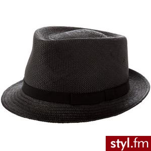 ANTHONY PETO 009232004006 BLACK STRAW - - Polyvore. Pobrano ze strony: http://www.polyvore.com/anthony_peto_009232004006_black_straw/thing?id=17385906 - Nakrycia głowy Dodatki Moda