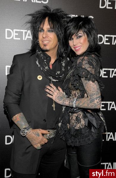 Kat and Nikki Sixx - Moda uliczna Inne Moda