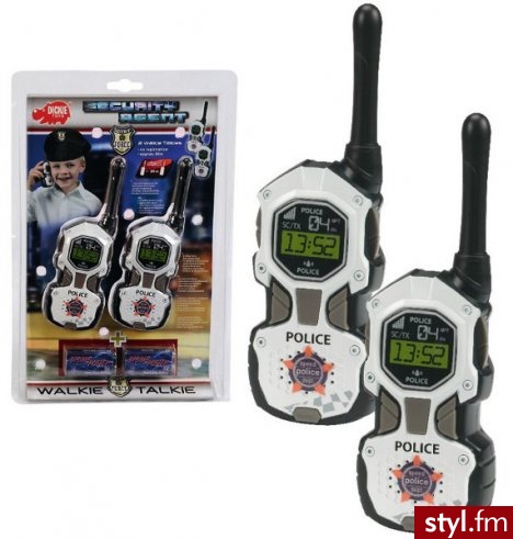 Dickie Walkie Talkie Agent Zasięg 80M - Dziecko