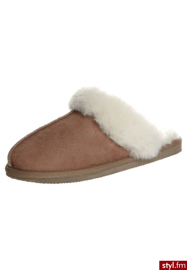 Shepherd JESSICA Kapcie brązowy - Pozostałe Buty Moda