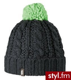 Barts Czapka wełniana dziecięca Lancelot czarny - Nakrycia głowy Dodatki Moda